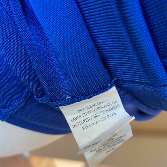 Bebe | Nautical Blue Bodycon Dress - Picture 15 of 15